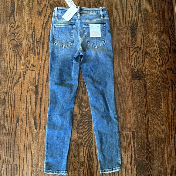 Flying Monkey Distressed Skinny Jean with Ripped Knees - Picture 7 of 10